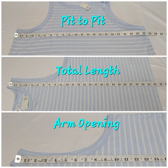 'GAP' SLEEVLESS TOP - Picture 11 of 14